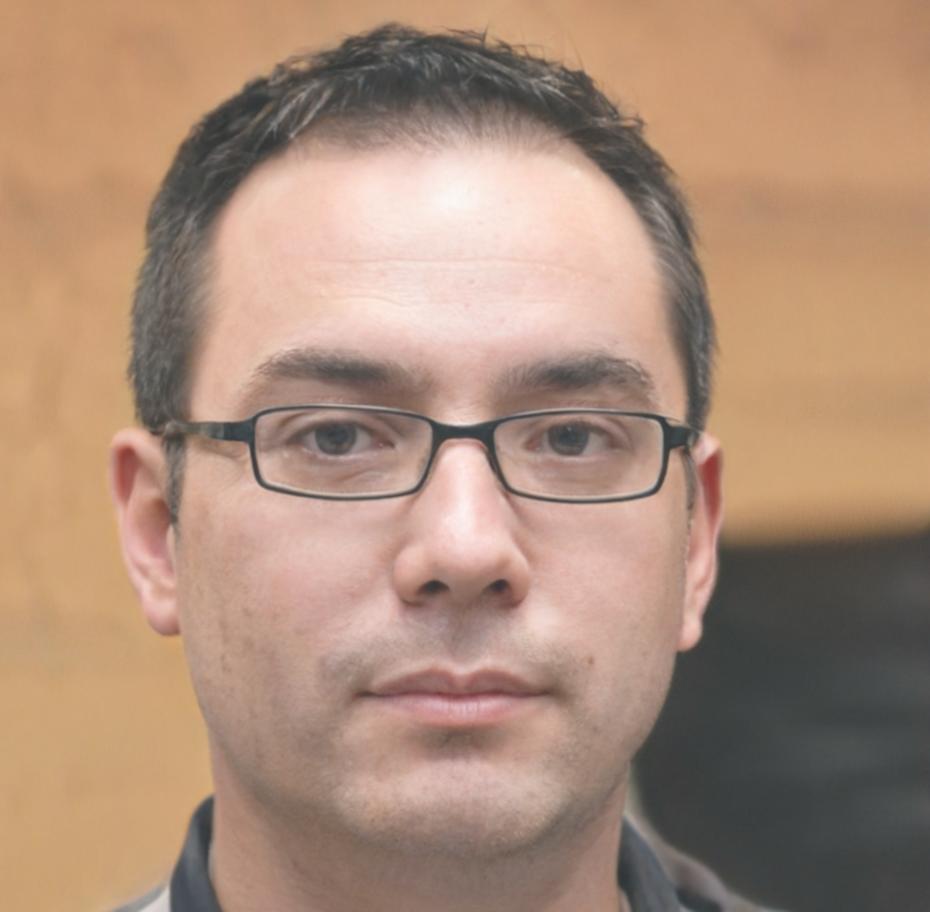 Ritratto di Marco Santini, fotografo e docente